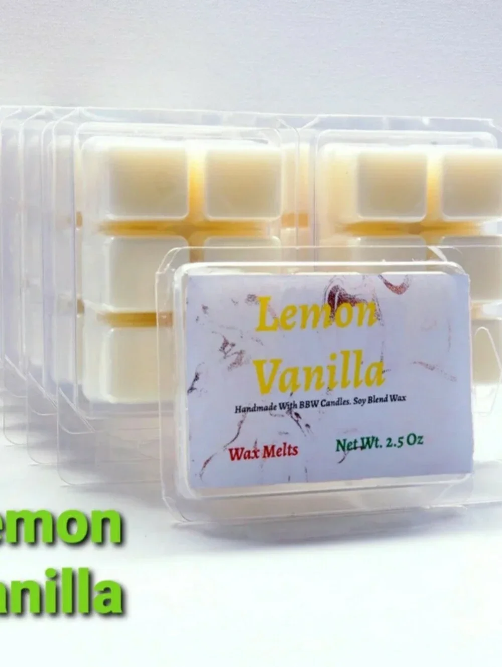 LEMON VANILLA -Bath & Body Works Candle Wax Melts- $8 per pack